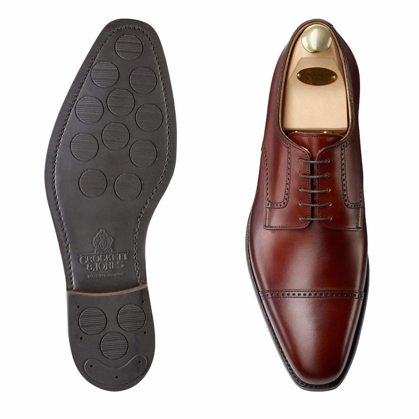 Quiet Luxury Business Shoes Salisbury Chestnut Antique Calf