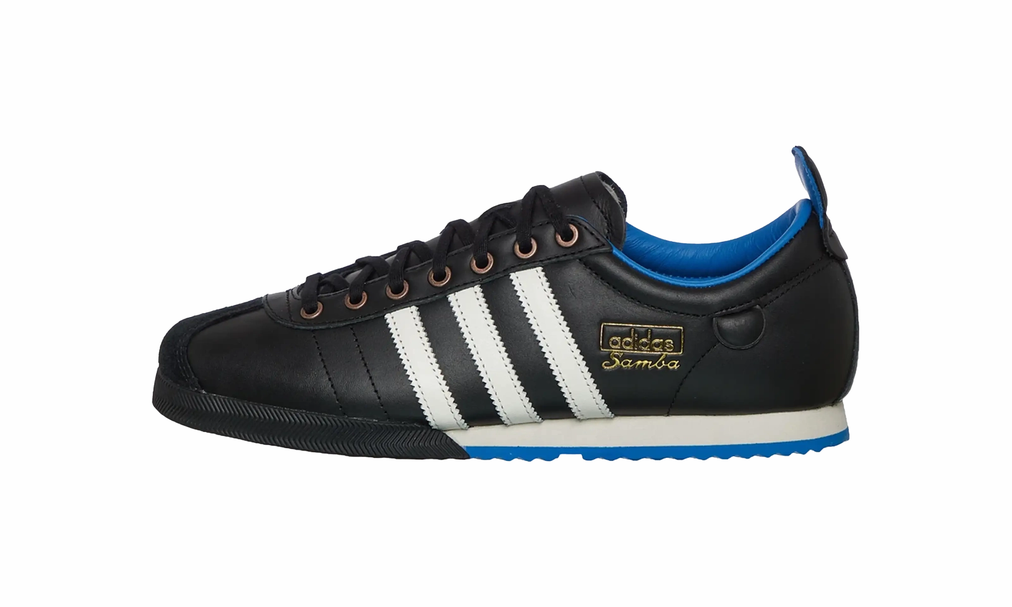Samba 62 "Black/White/BlueBird" Shell Walk Zen Style