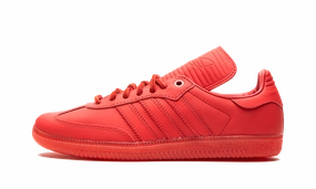 Samba Humanrace "Pharrell Williams - Red" Street Style