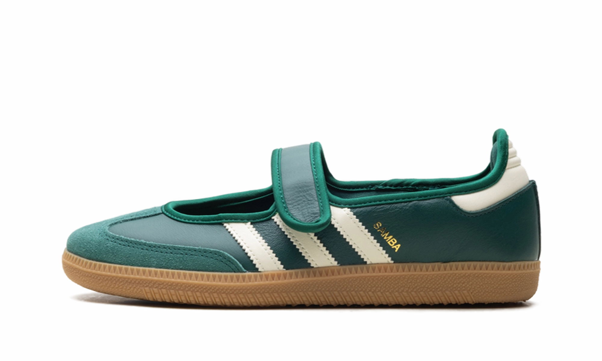 Slip Grip Samba Jane WMNS "Green White Gum"