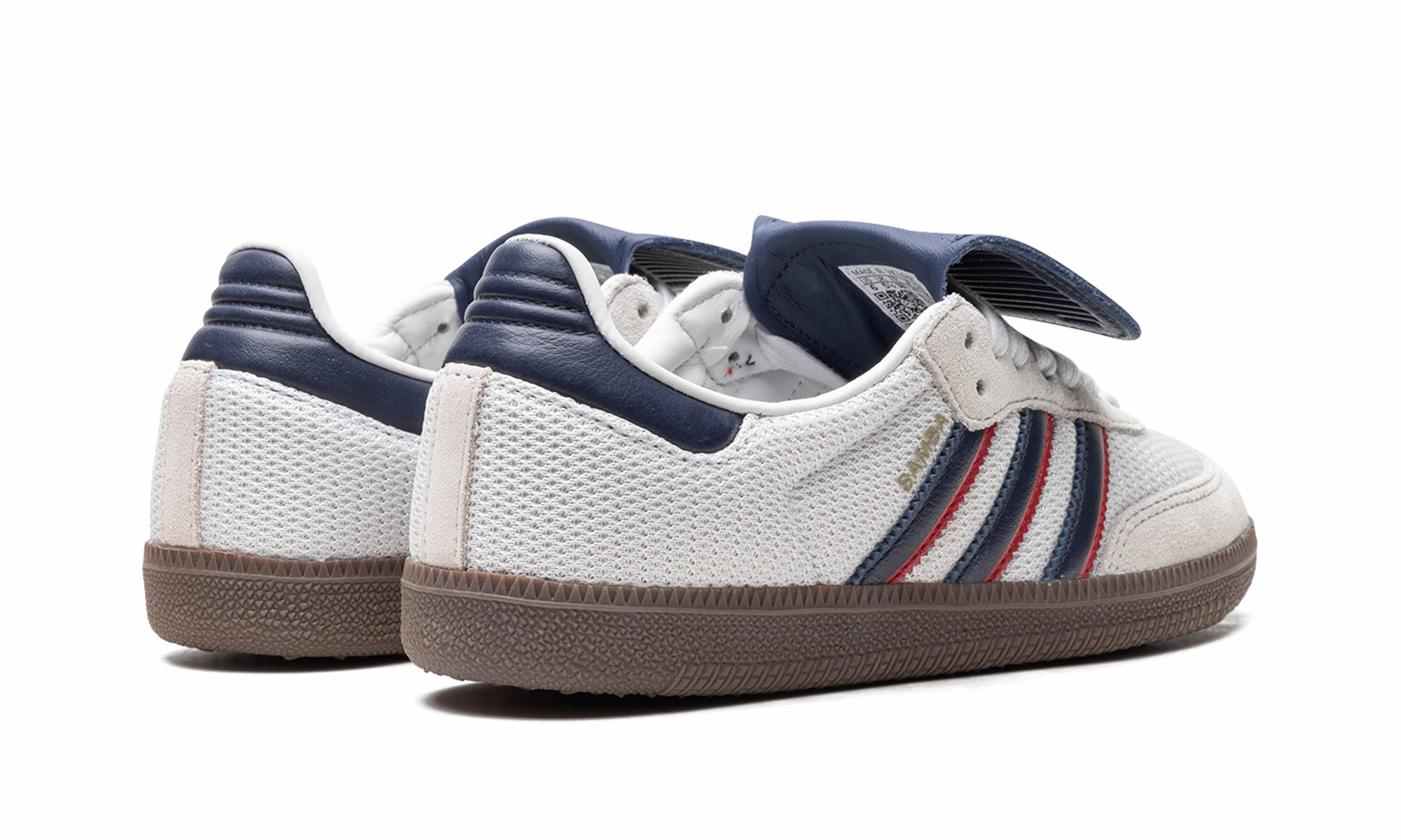Slide Step Samba LT "Crystal White Dark Blue"