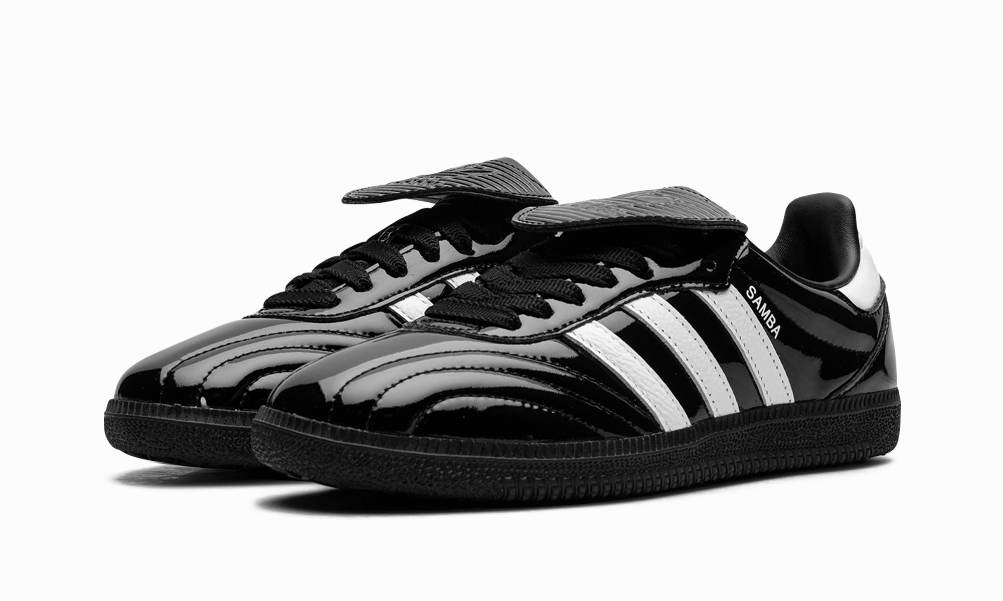 Samba LT WMNS "Black Patent Leather" Cool Mesh Heat dissipation