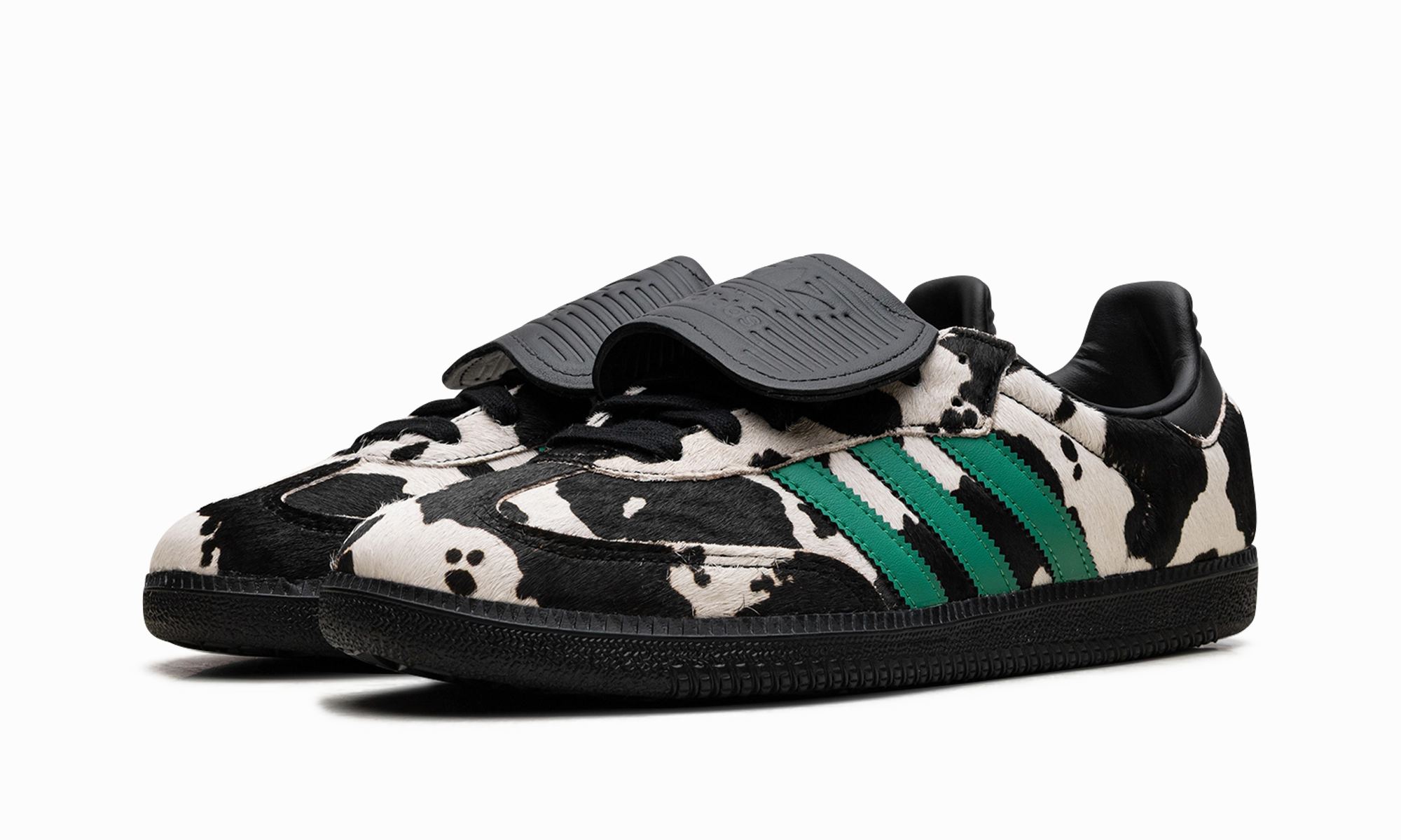 Samba LT WMNS "Cow Print Black White" Walk in Style Chunky Sole