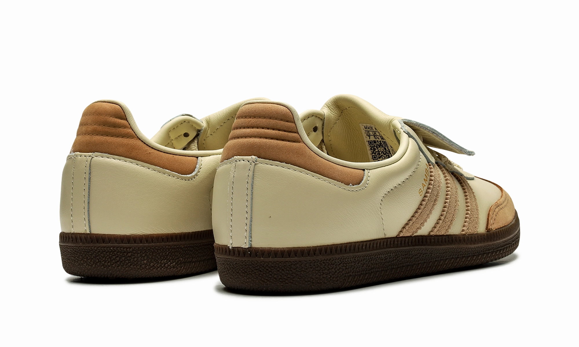 Samba LT WMNS "Cream Warm Sand" Shock Absorbing Heel