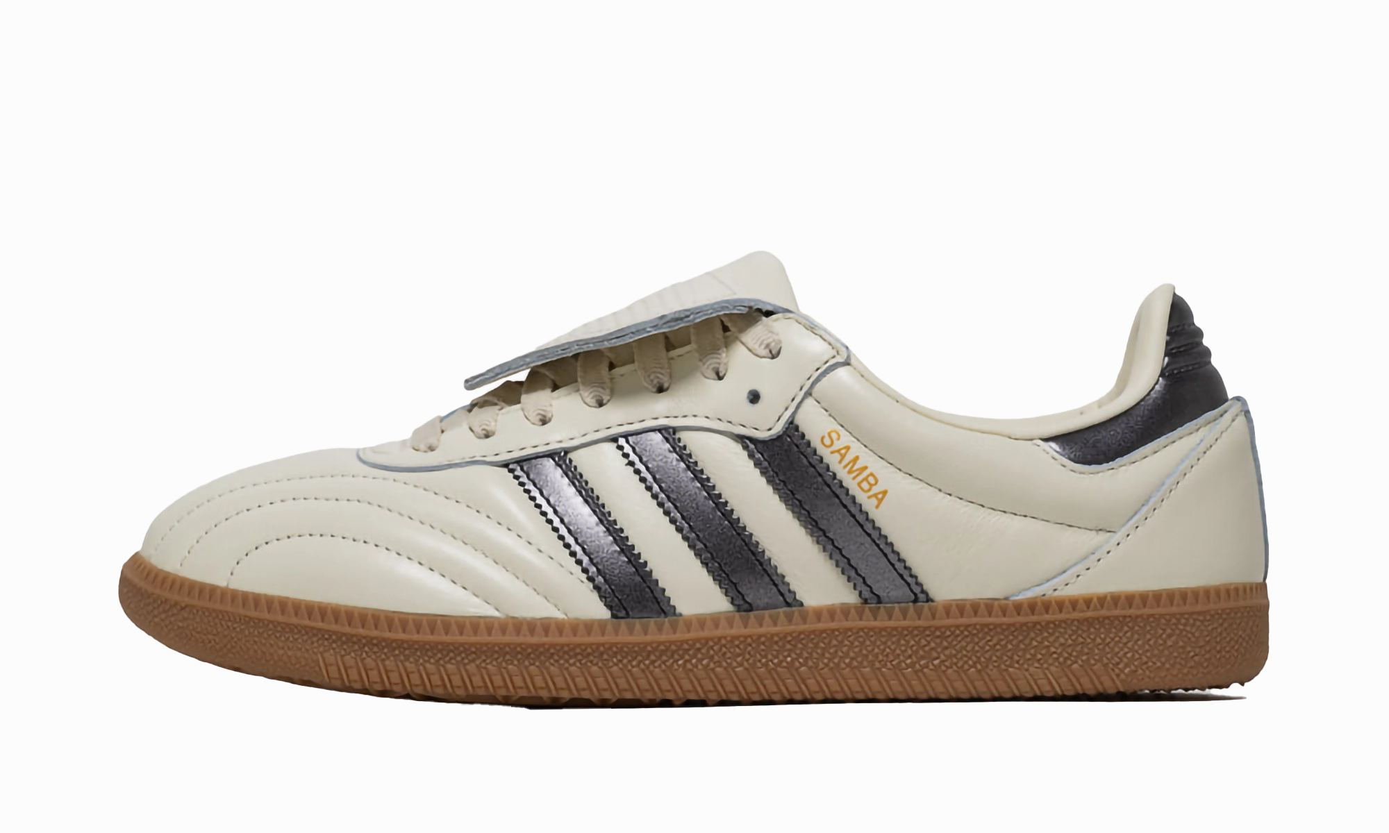 Samba LT WMNS "Cream White Gum" Comfortable to wear Cushioned heel