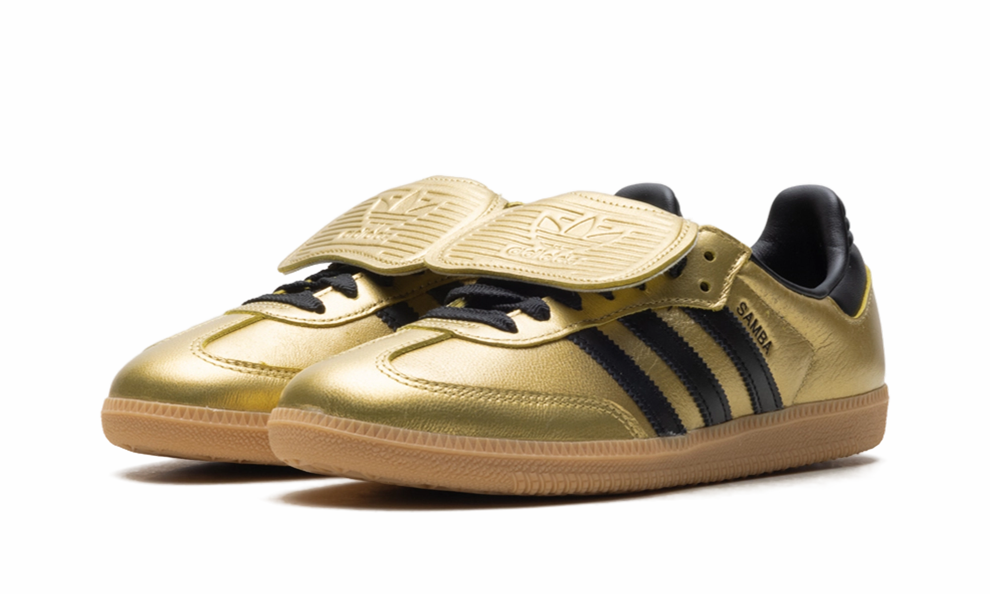 Samba LT WMNS "Gold Metallic Black Gum" Urban Movement Thermo Regulating Insole