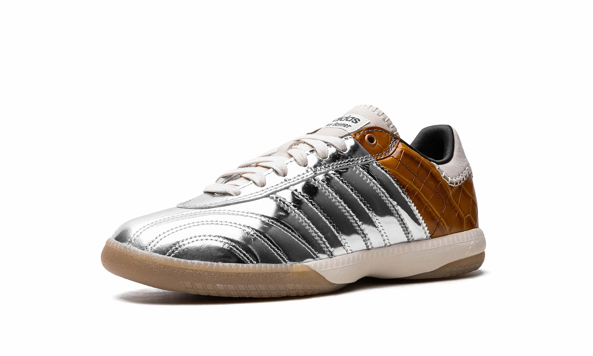 Samba Millenium "Wales Bonner - Silver Metallic / Easy Yellow" Layered Cushion Urban Walker