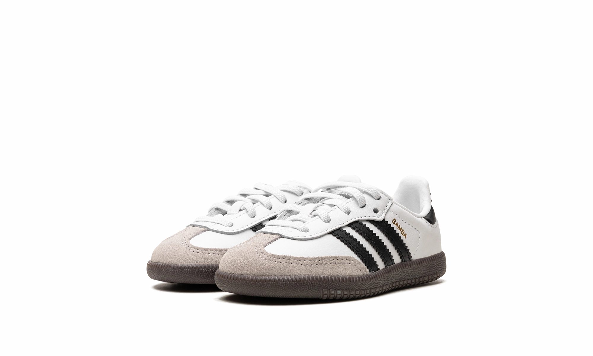 Plain Step Samba OG 1 TD "White Black Gum"