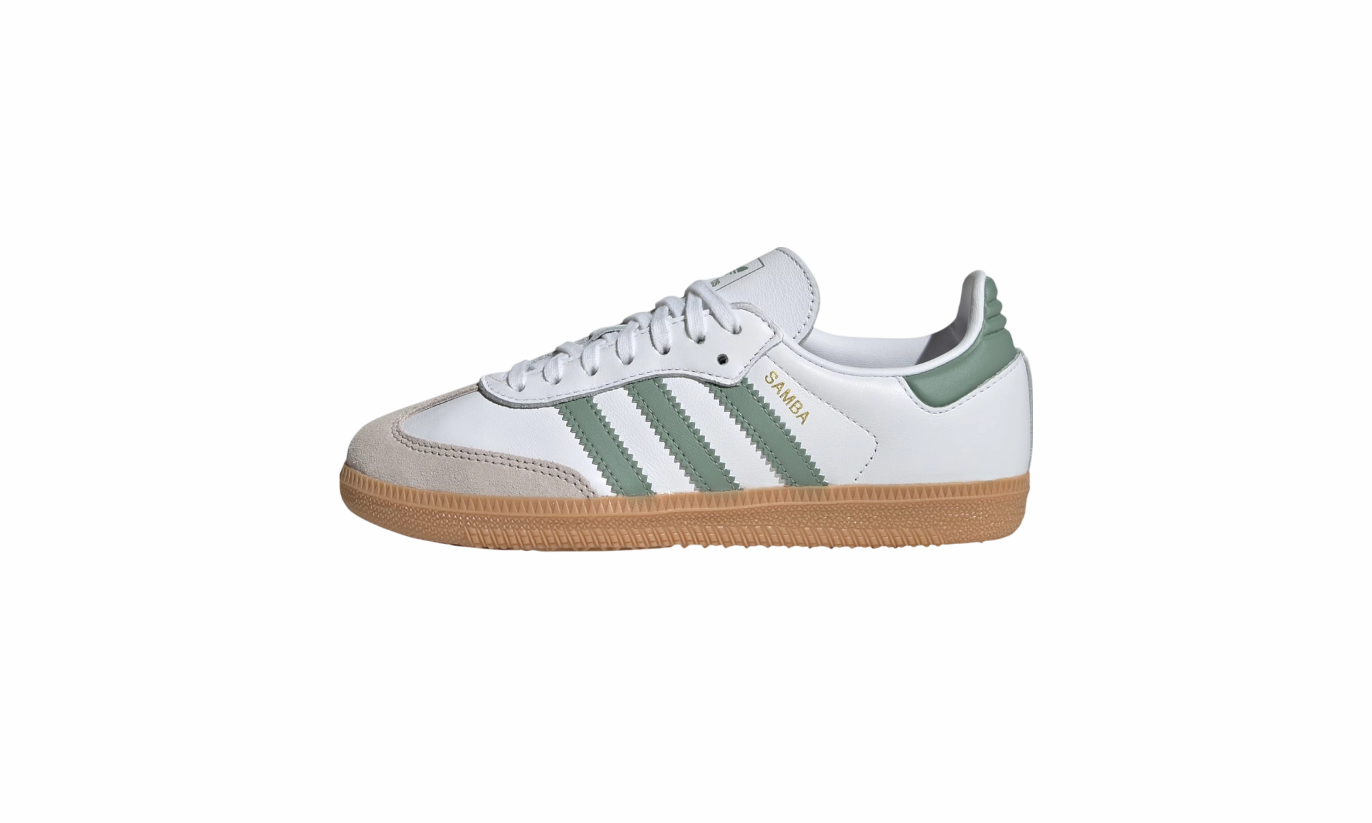 Samba OG GS "Cloud White Silver Green" Petal Jog Cool Design