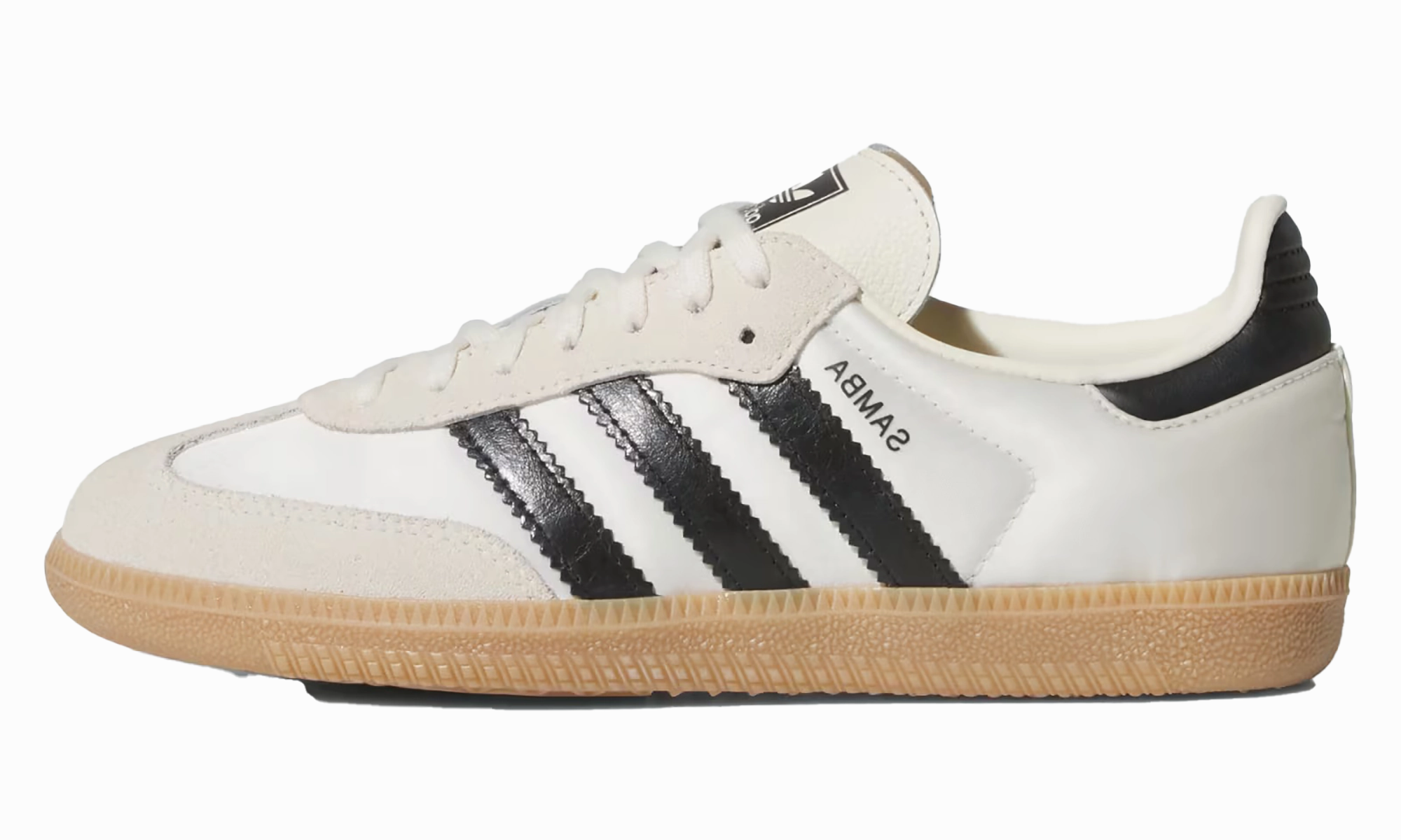 Foot Vent Samba OG GS "Cream Black Satin"