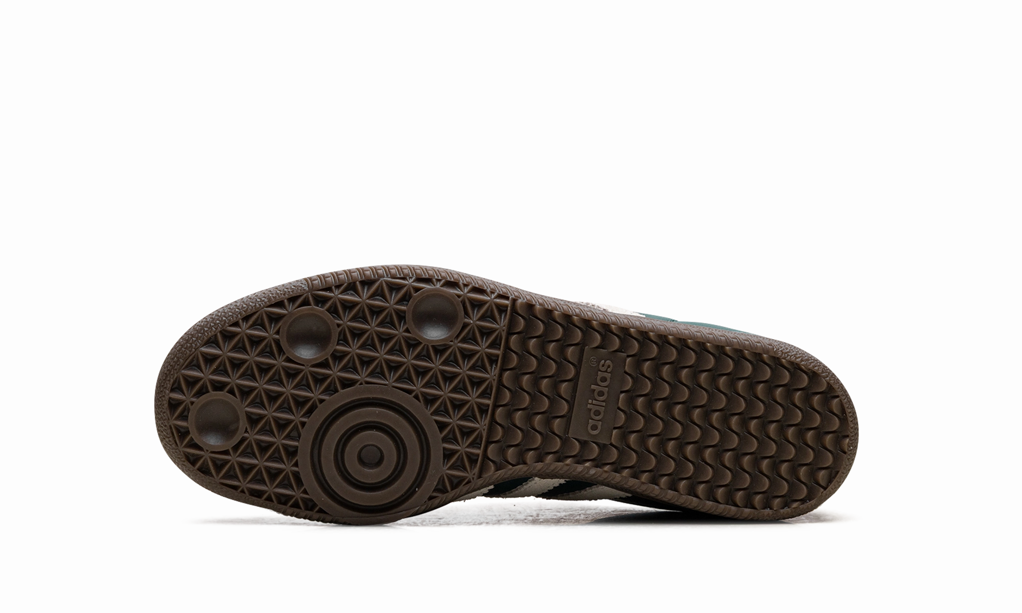 Cushioned heel Soft Steps Samba OG GS "Dark Green Beige"