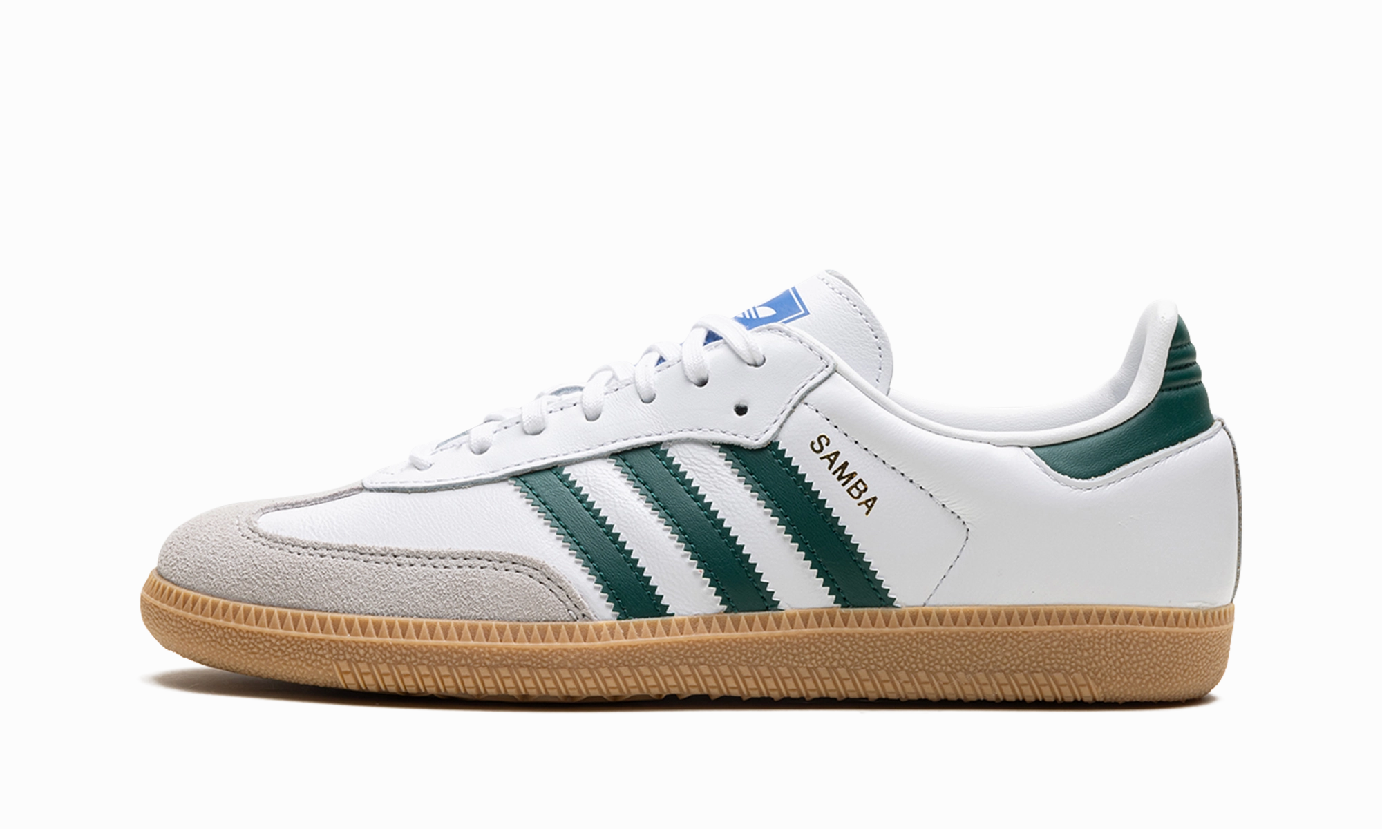 Samba OG GS "White Collegiate Green Gum" Stone Walk