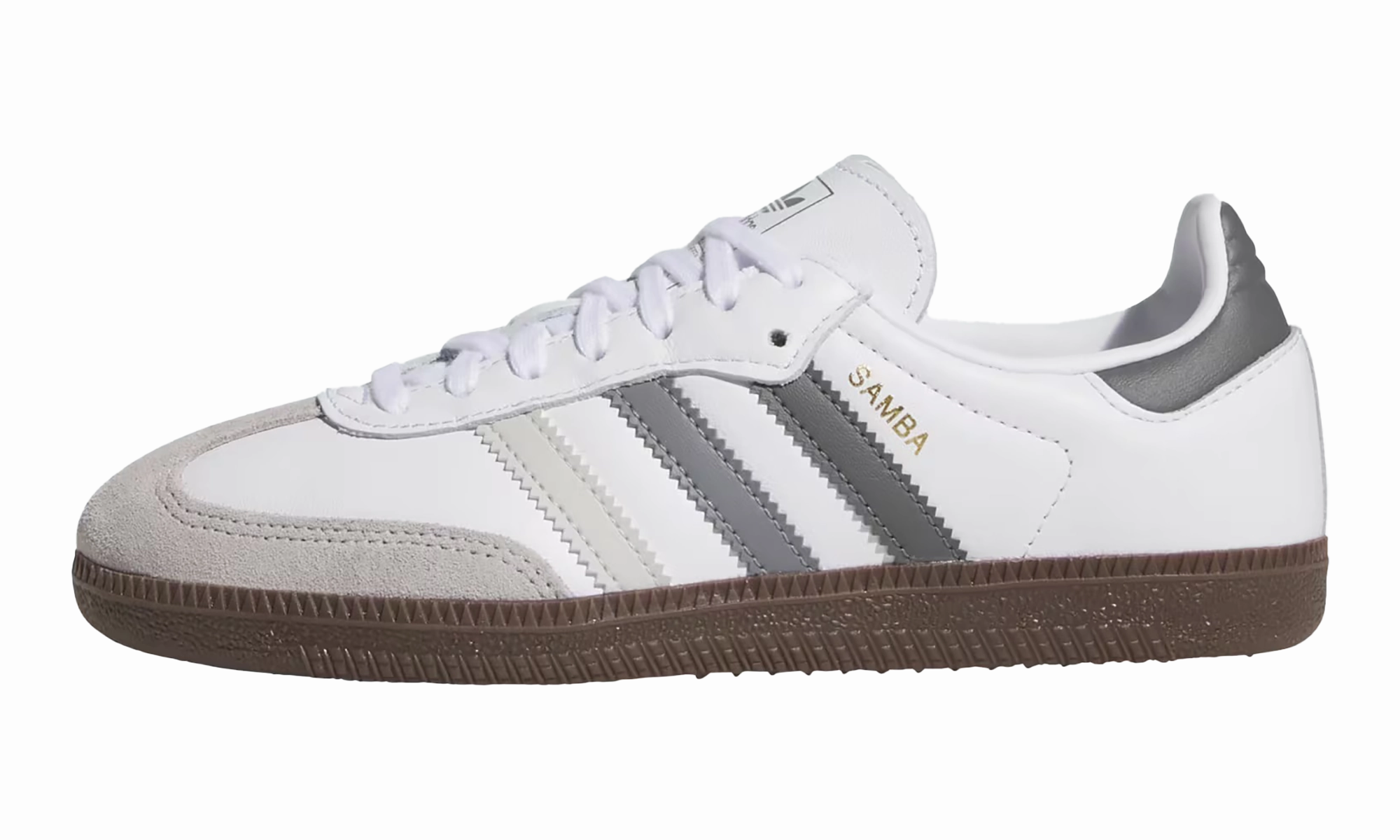 Stair Run Short Distance Samba OG GS "White Grey"