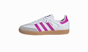 Low Key Anti Fatigue Technology Samba OG GS "White Purple"