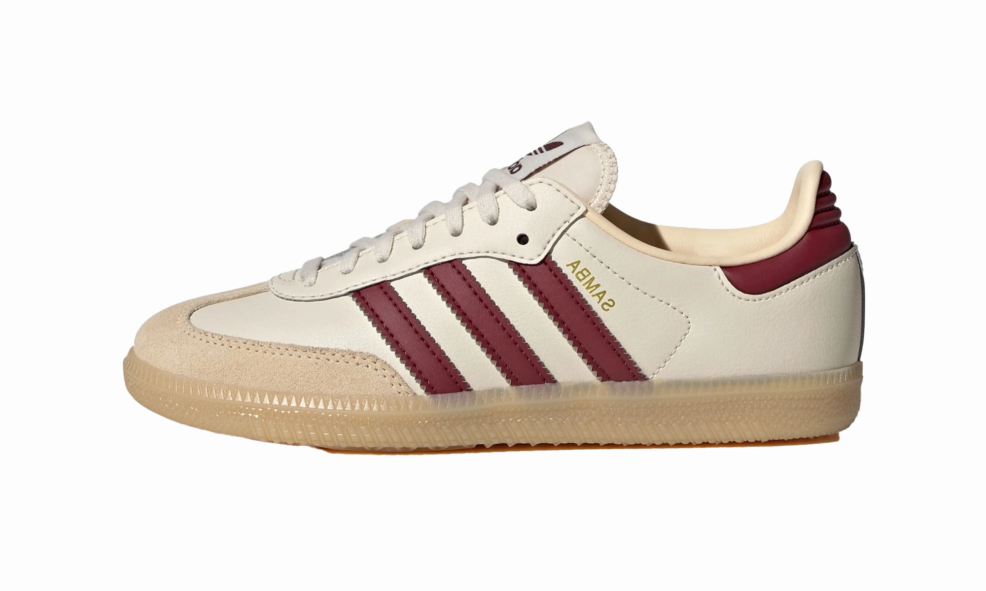 Textured Grip Fit Anytime Samba OG GS "Wonder White Shadow Red"