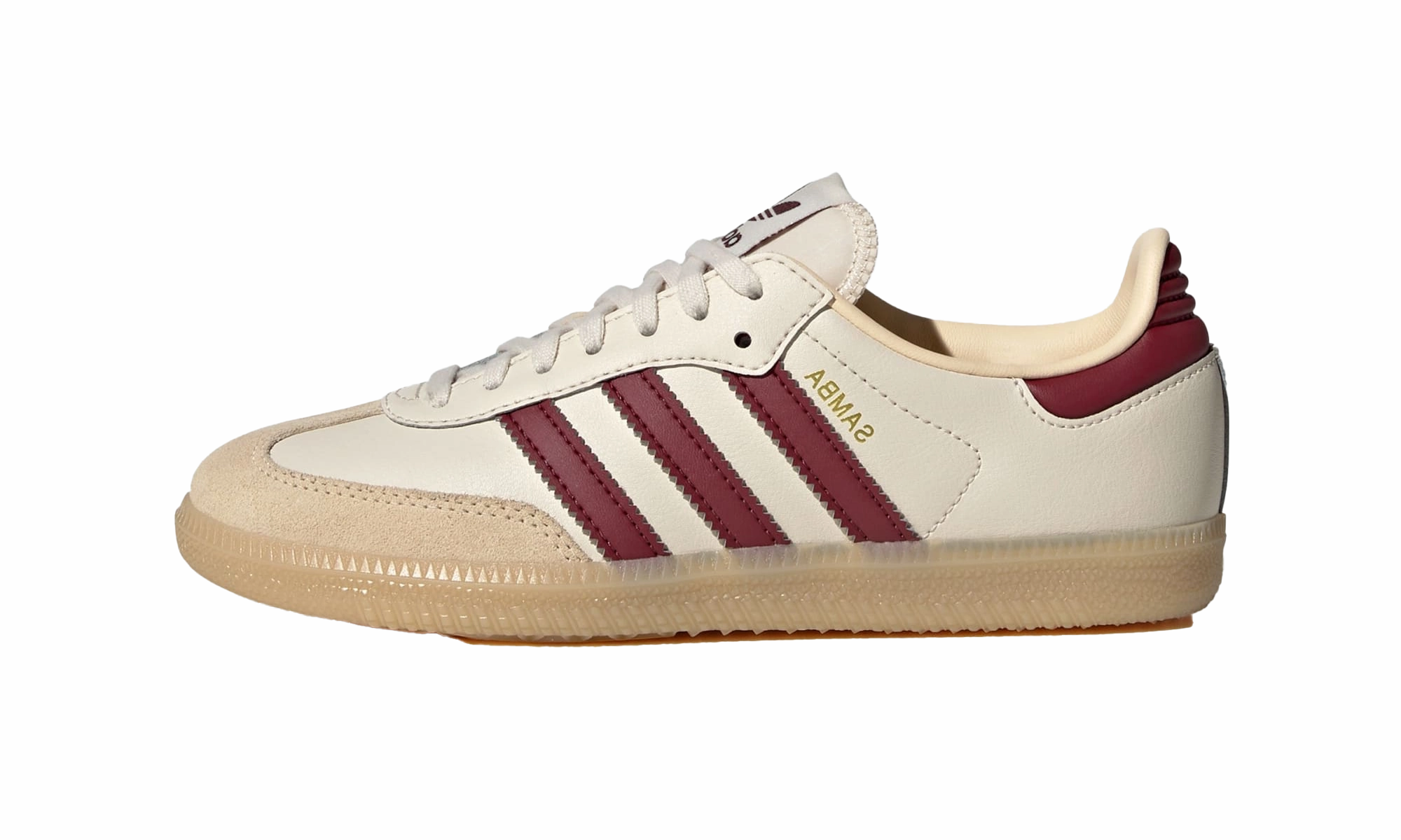 Samba OG GS "Wonder White Shadow Red" Adjustable Closure