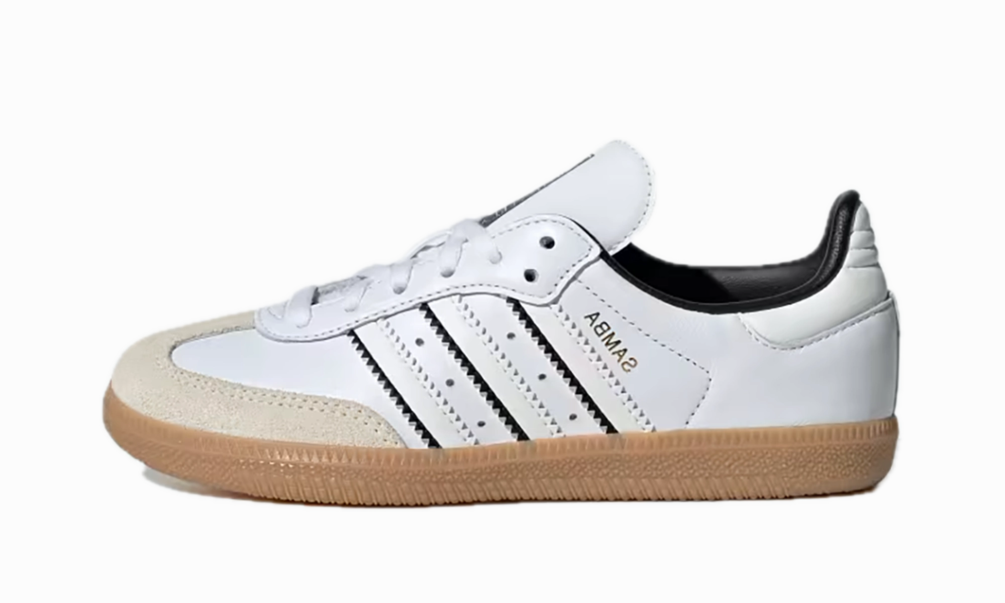 Comfortable Outsole Samba OG PS "Double White Black Gum"