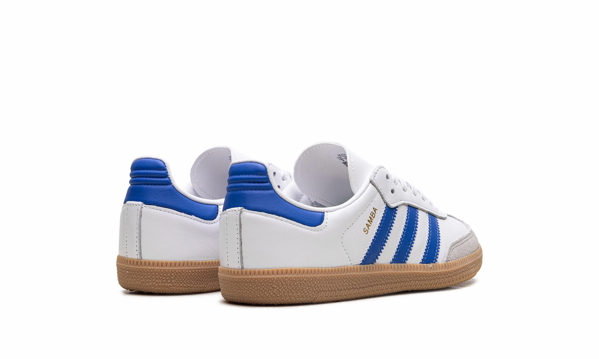 Stain Resistant Samba OG PS "White Blue"