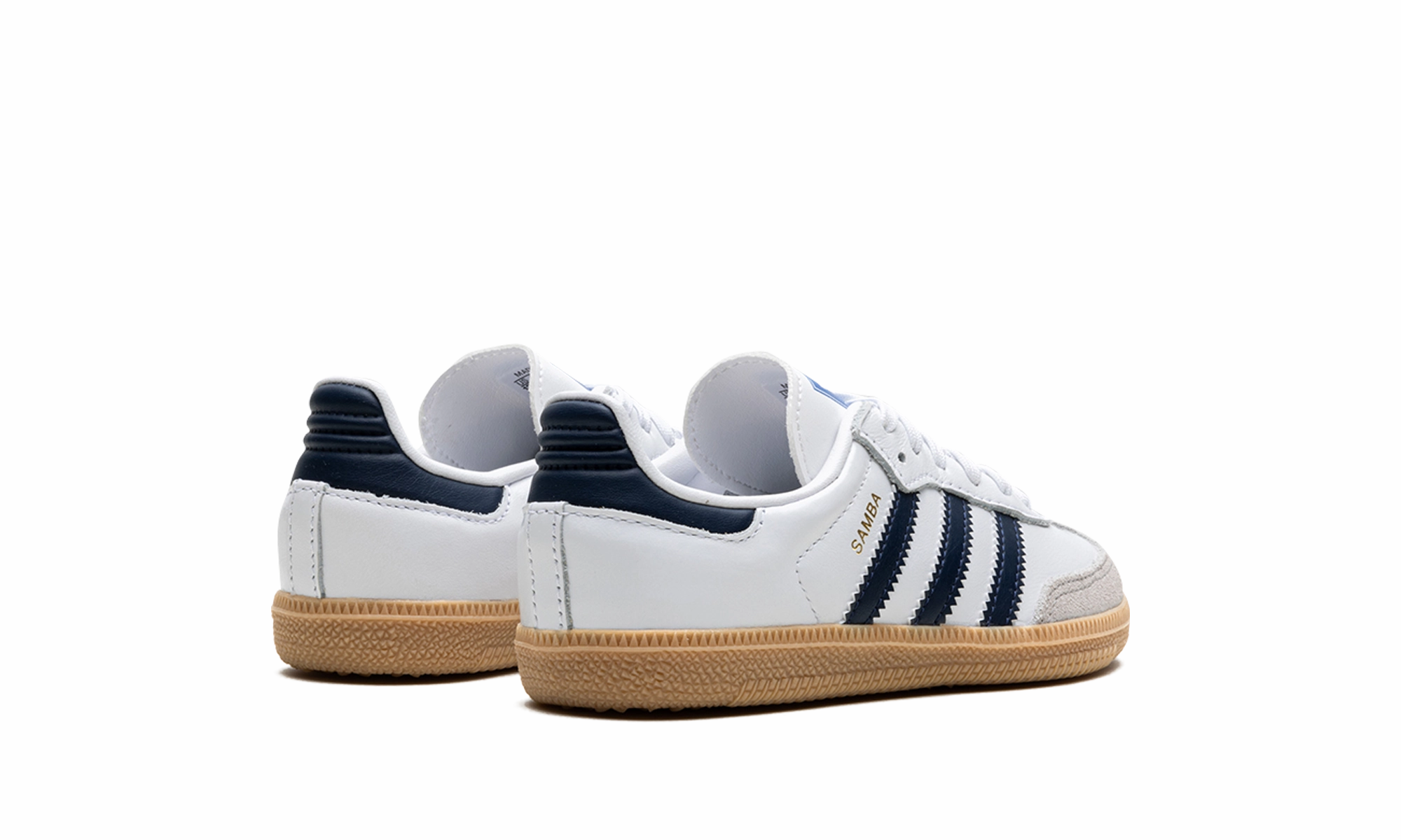 Samba Og PS "White Indigo Gum" Lightweight Mesh
