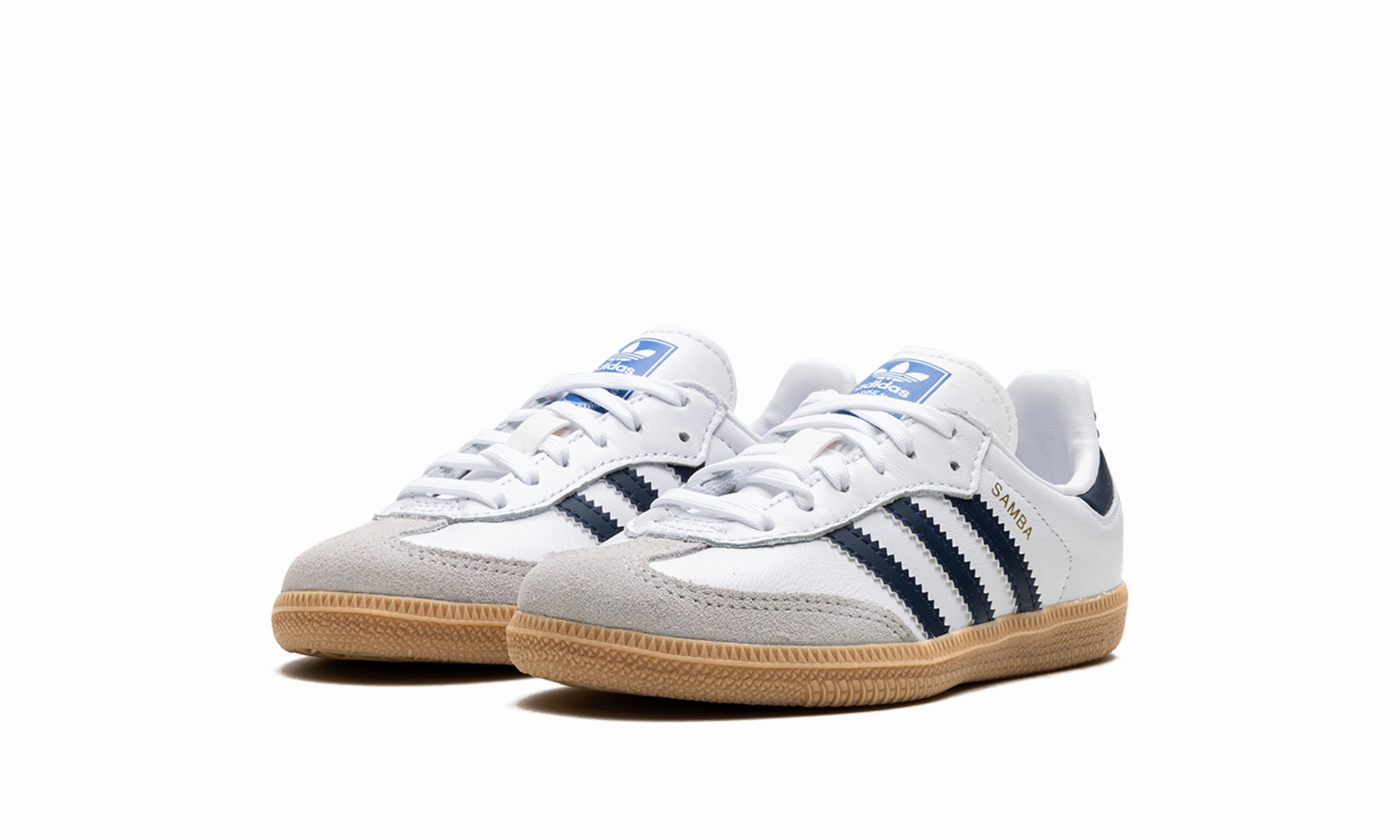 Samba Og PS "White Indigo Gum" Durable Stitching Detail