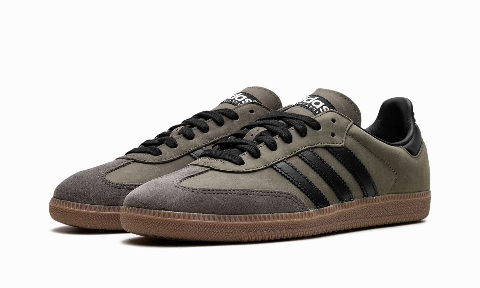 Samba OG "Base Green" Flat Style