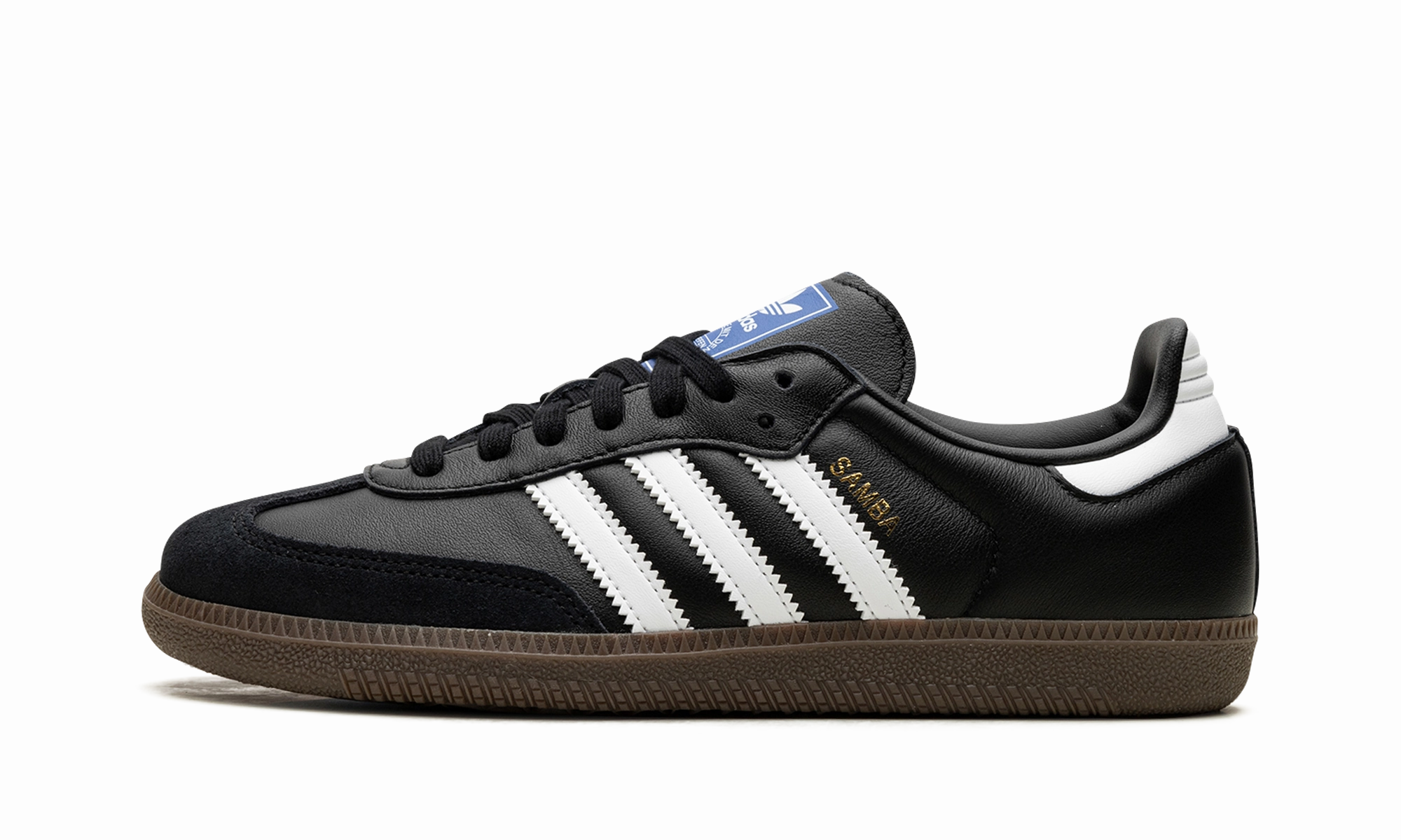 Square Toe Design Samba OG "Black/ Gum"