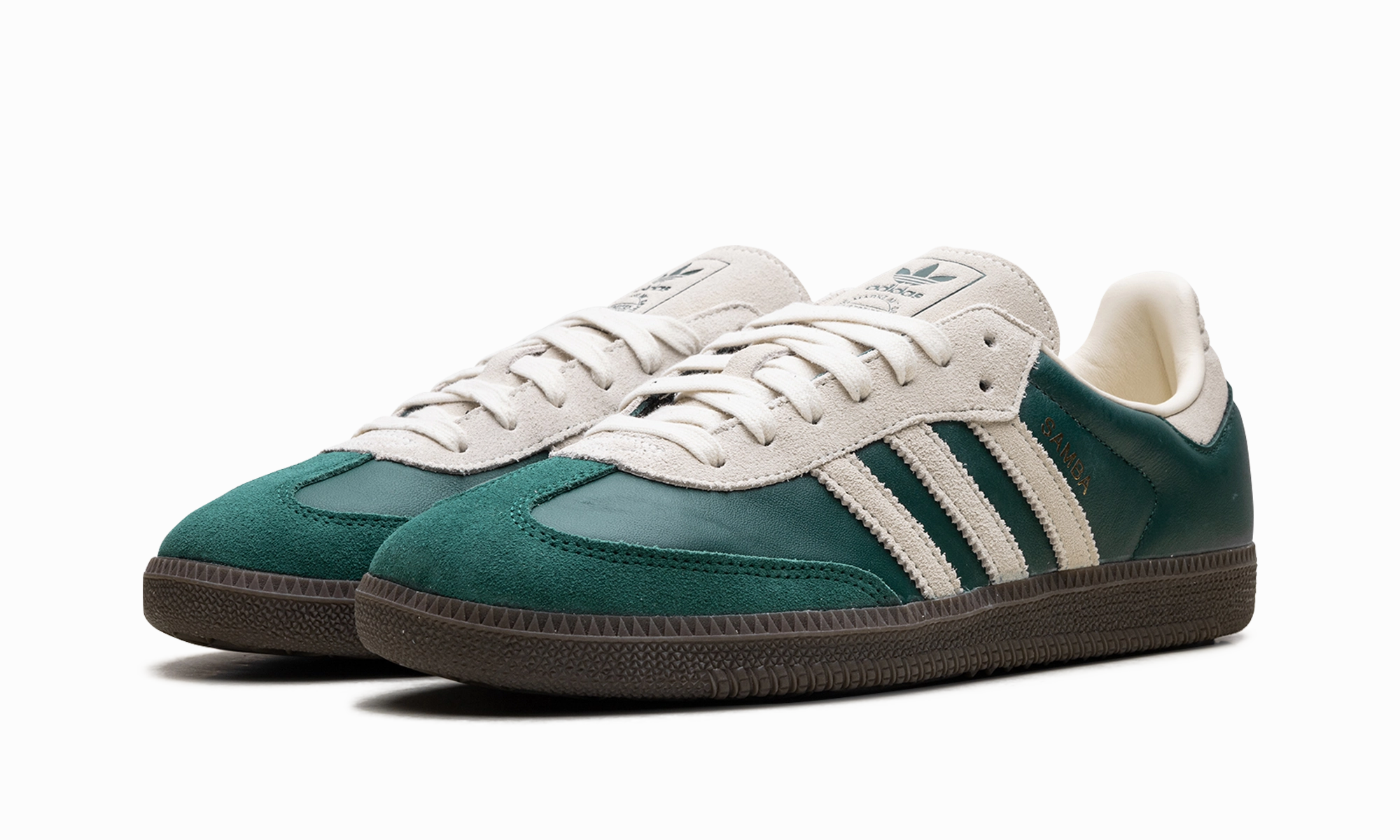 Samba OG "Collegiate Green Cream White" Orthotic Friendly Design