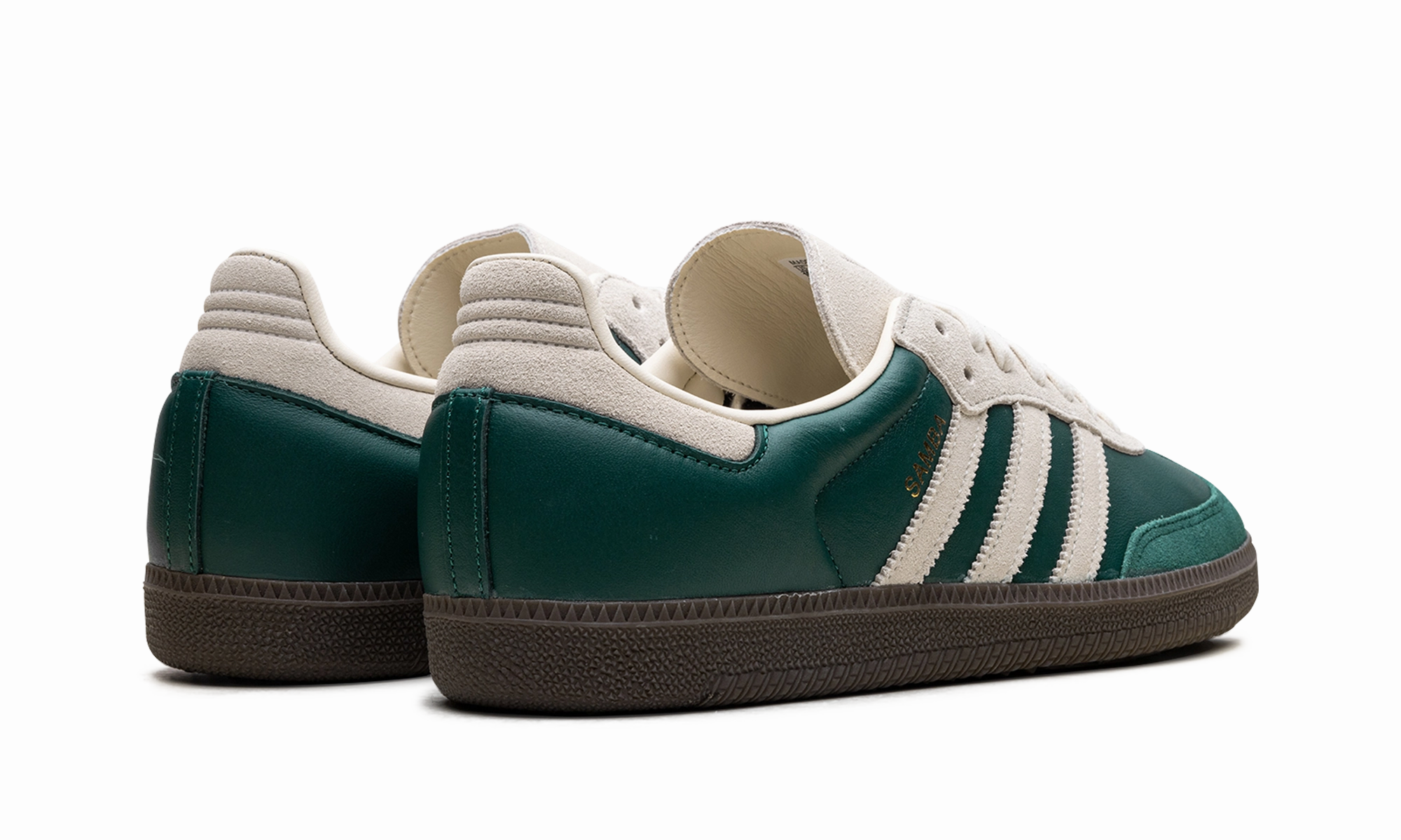 Flexible Build Vacation Style Samba OG "Collegiate Green Cream White"
