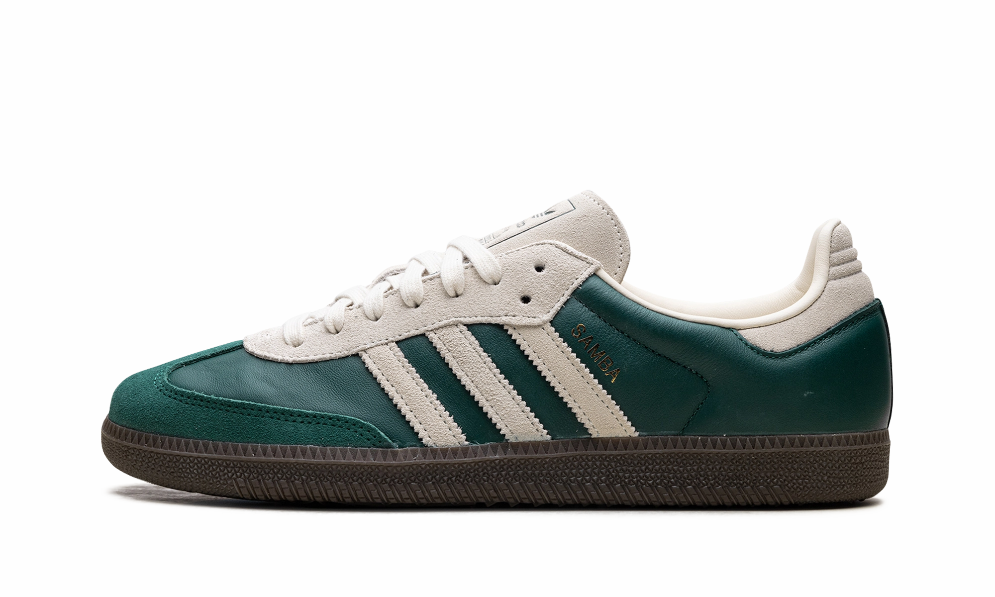 Samba OG "Collegiate Green Cream White" Seamless Interior Lining