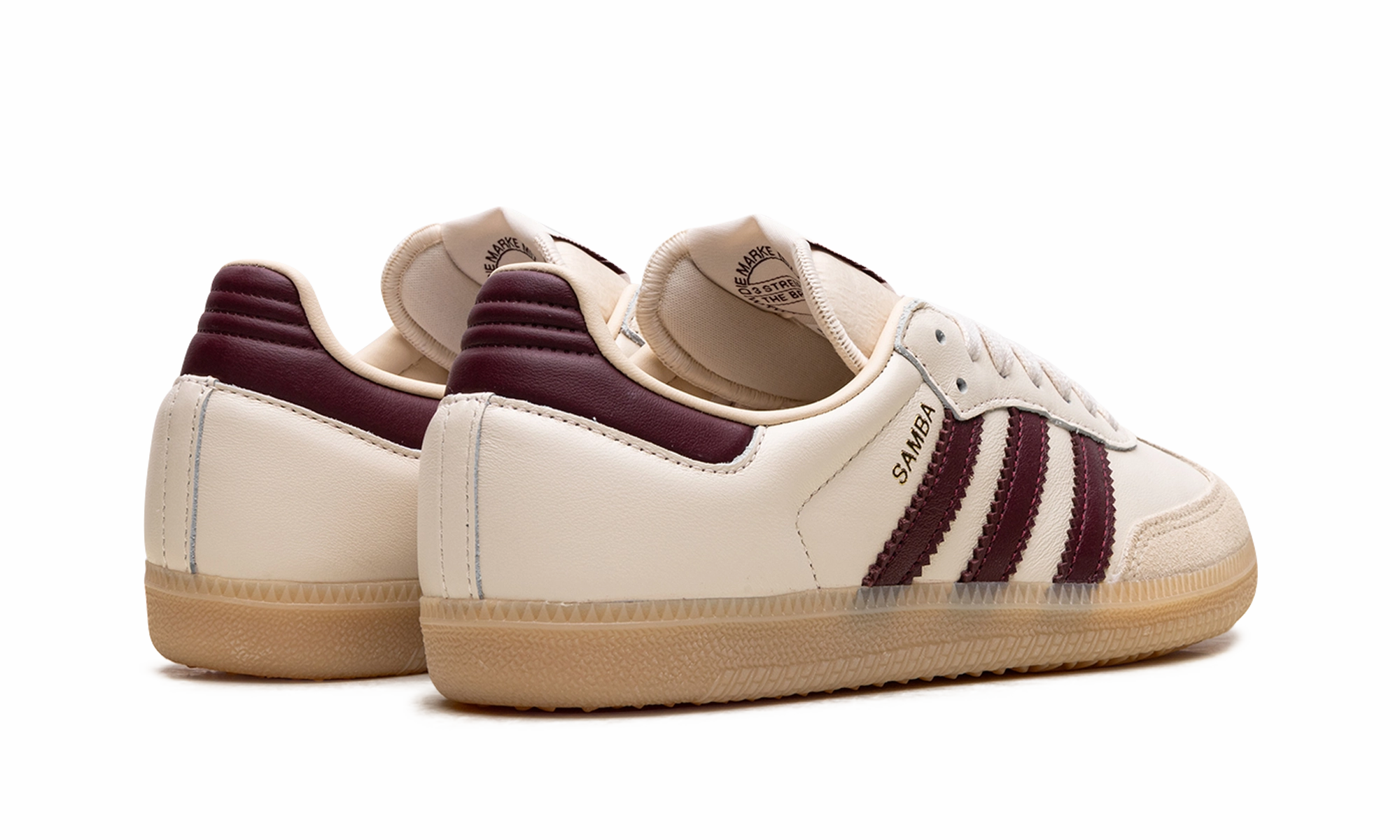 Samba OG "Cream White / Burgundy" Leisure Ready