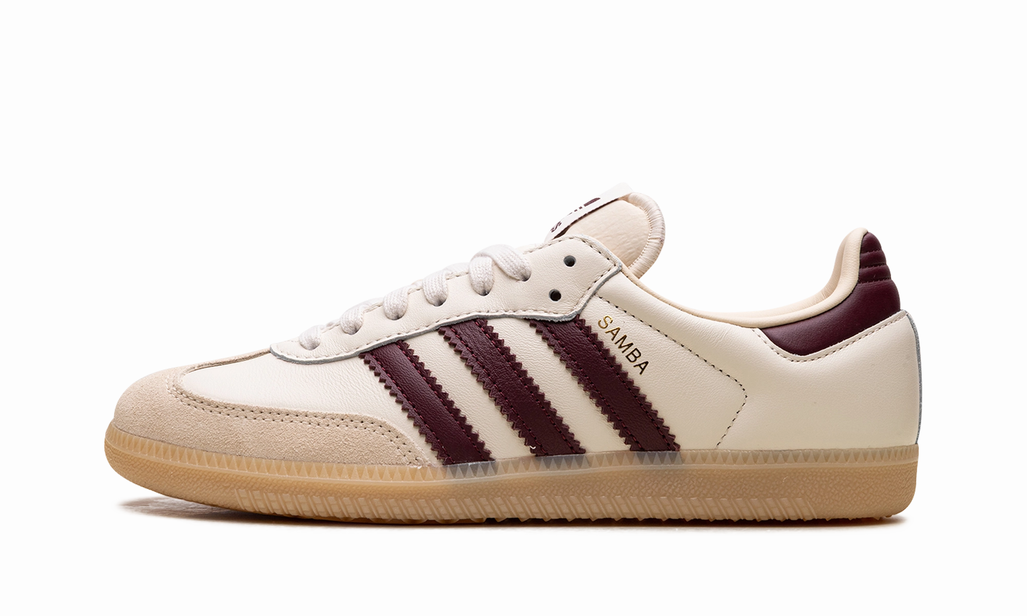 Neutral palette Samba OG "Cream White / Burgundy"