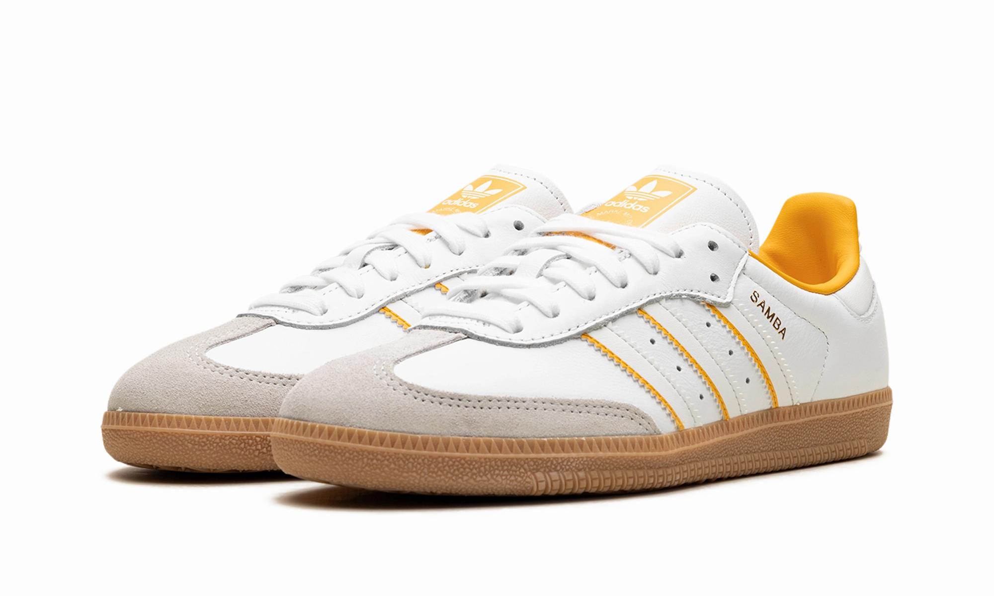 Samba OG "Crew Yellow" Guard Step