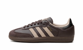 Samba OG "Dark Brown Beige Gum" breathable socks Sustainable Production Process