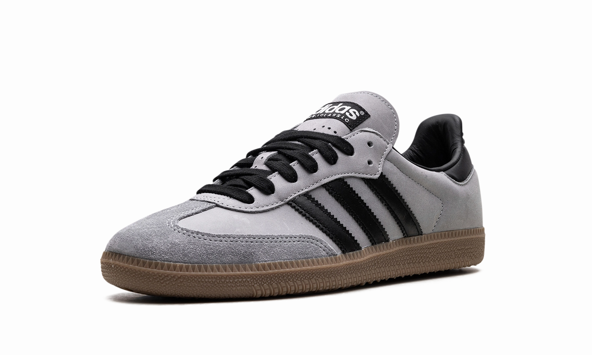 Zip Up Closure Samba OG "Halo Silver"