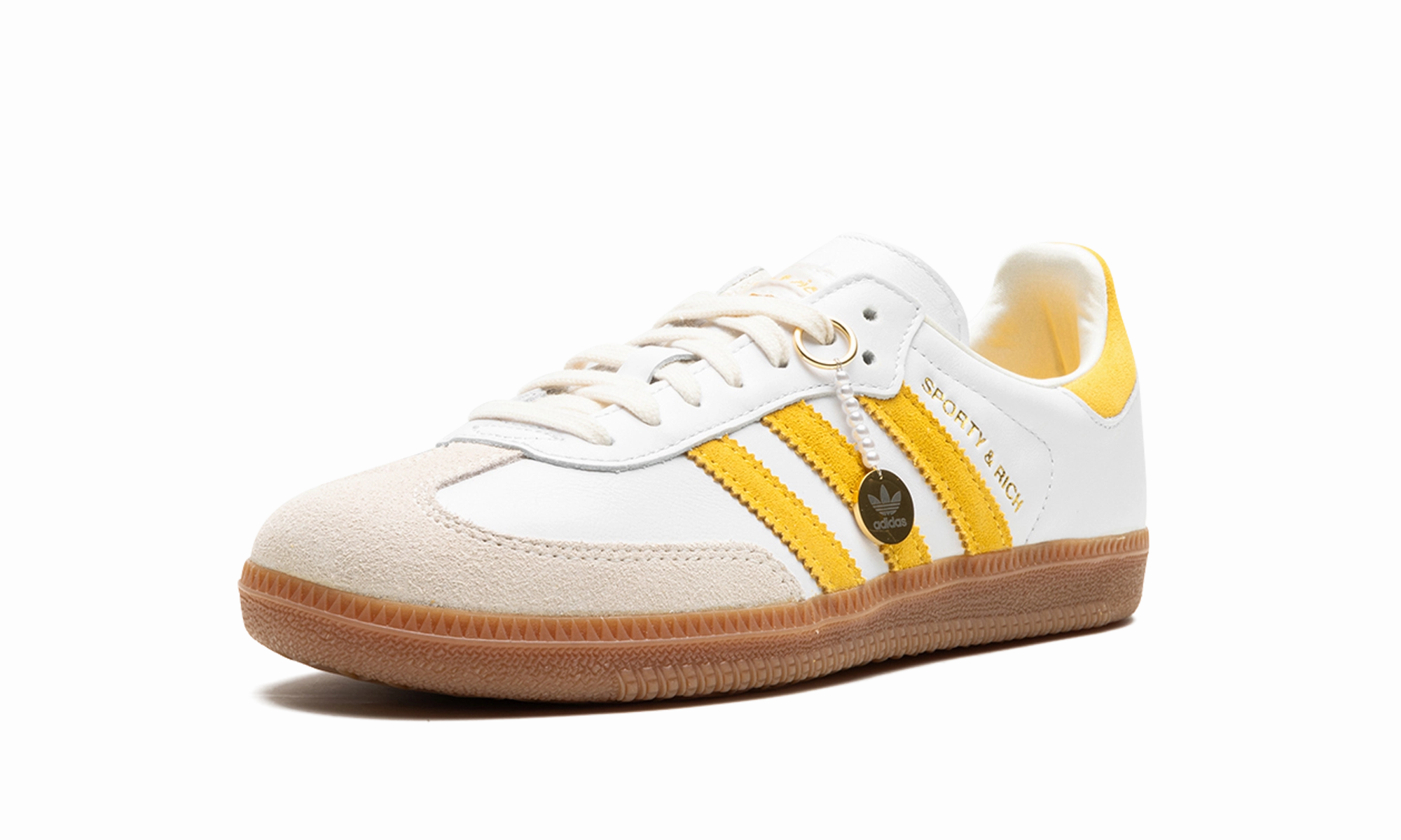 daily runner Samba OG "SPORTY & RICH - White Bold Gold"