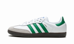 Samba OG "White / Green" Cool Texture