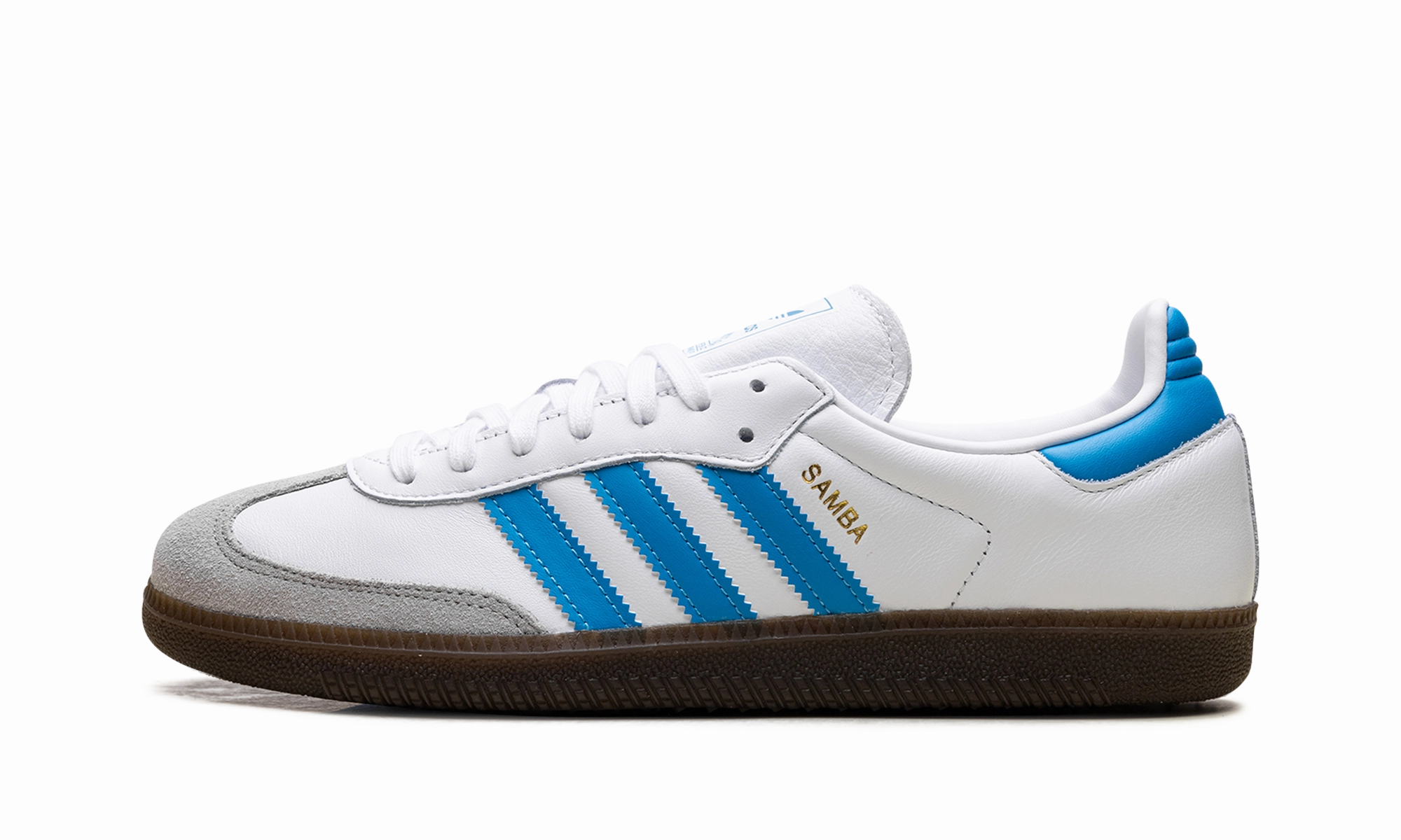 Samba OG "White Shock Cyan" Durable Walk