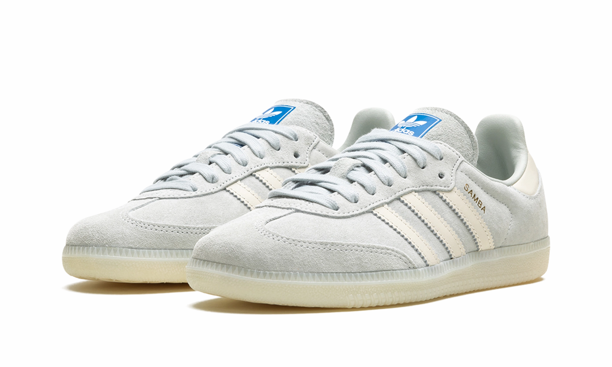 Samba OG "wonder silver/chalk white/off white" City Moments Smart Steps