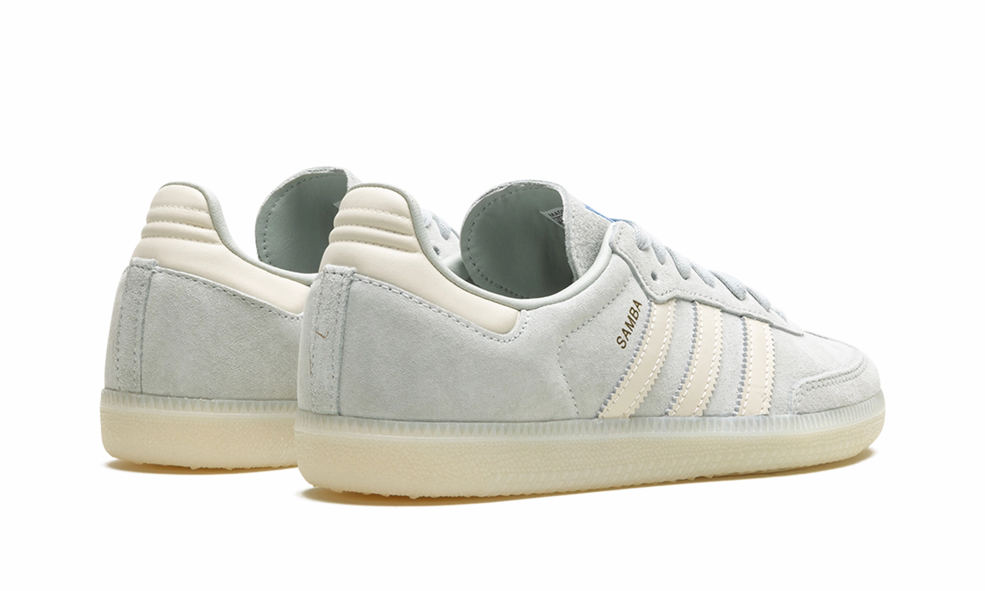Samba OG "wonder silver/chalk white/off white" Platform Sole