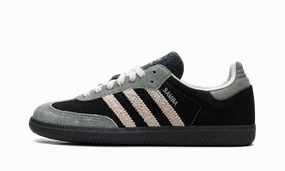 Zip Up Style Breathable Lining Samba OG WMNS "Black Alumina"