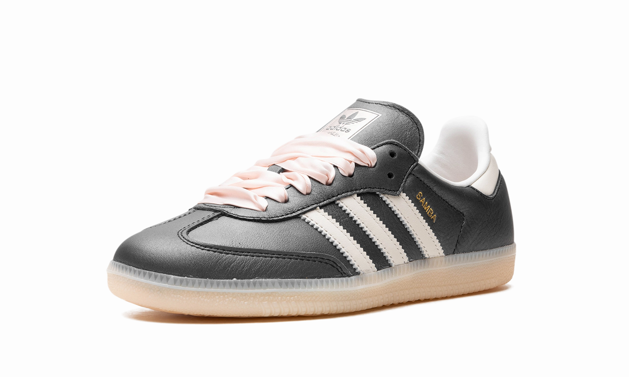 Samba OG WMNS "Black Beige Pink" Free Motion Cafe Style