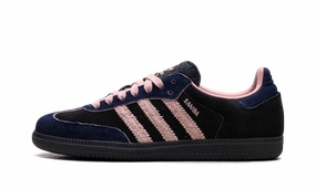 Samba OG WMNS "Black Wonder Mauve Indigo" party look Platform Sole