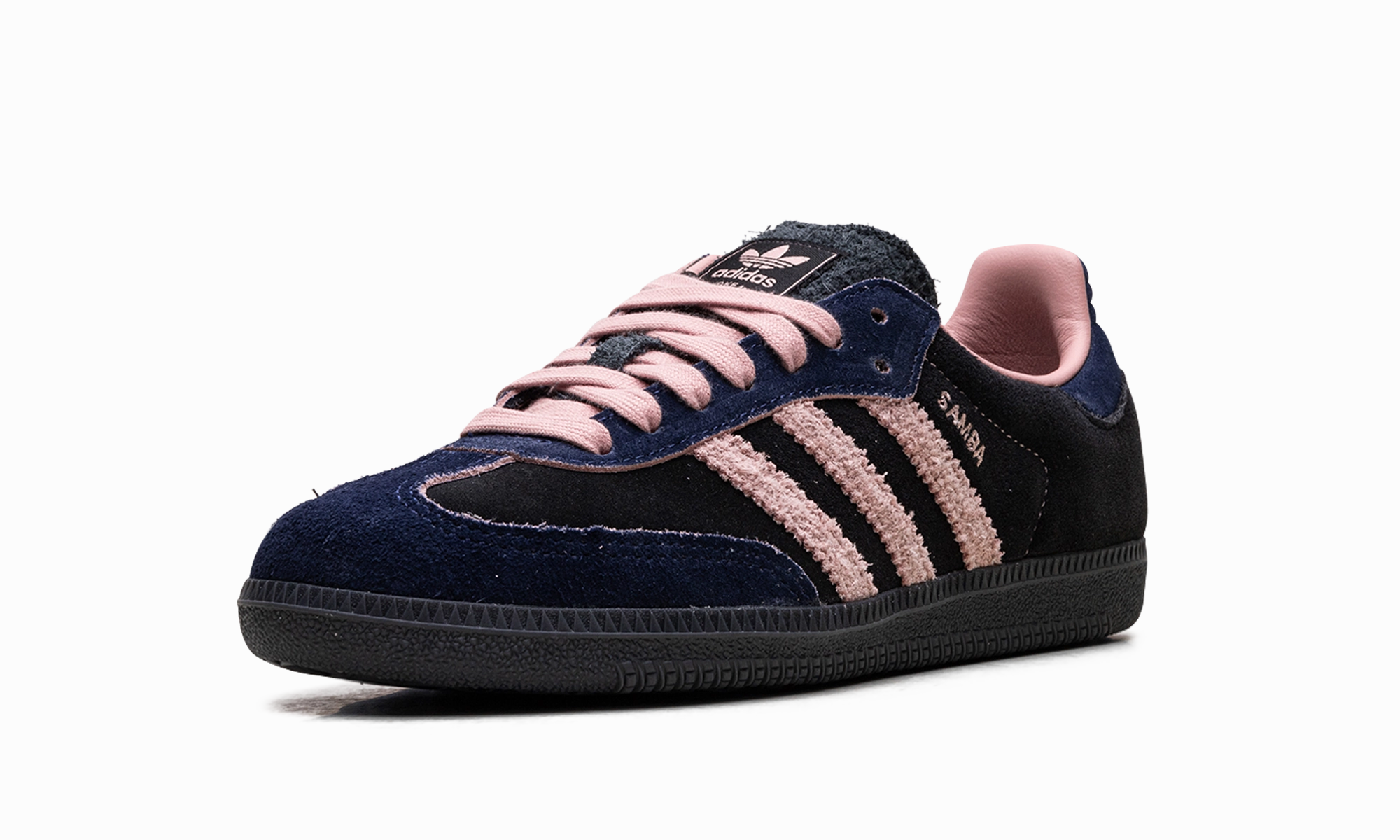 Samba OG WMNS "Black Wonder Mauve Indigo" On Feet Cat Stroll