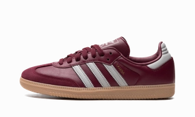 SAMBA OG WMNS "Burgundy" Durable Rubber Outsole Everyday Pair