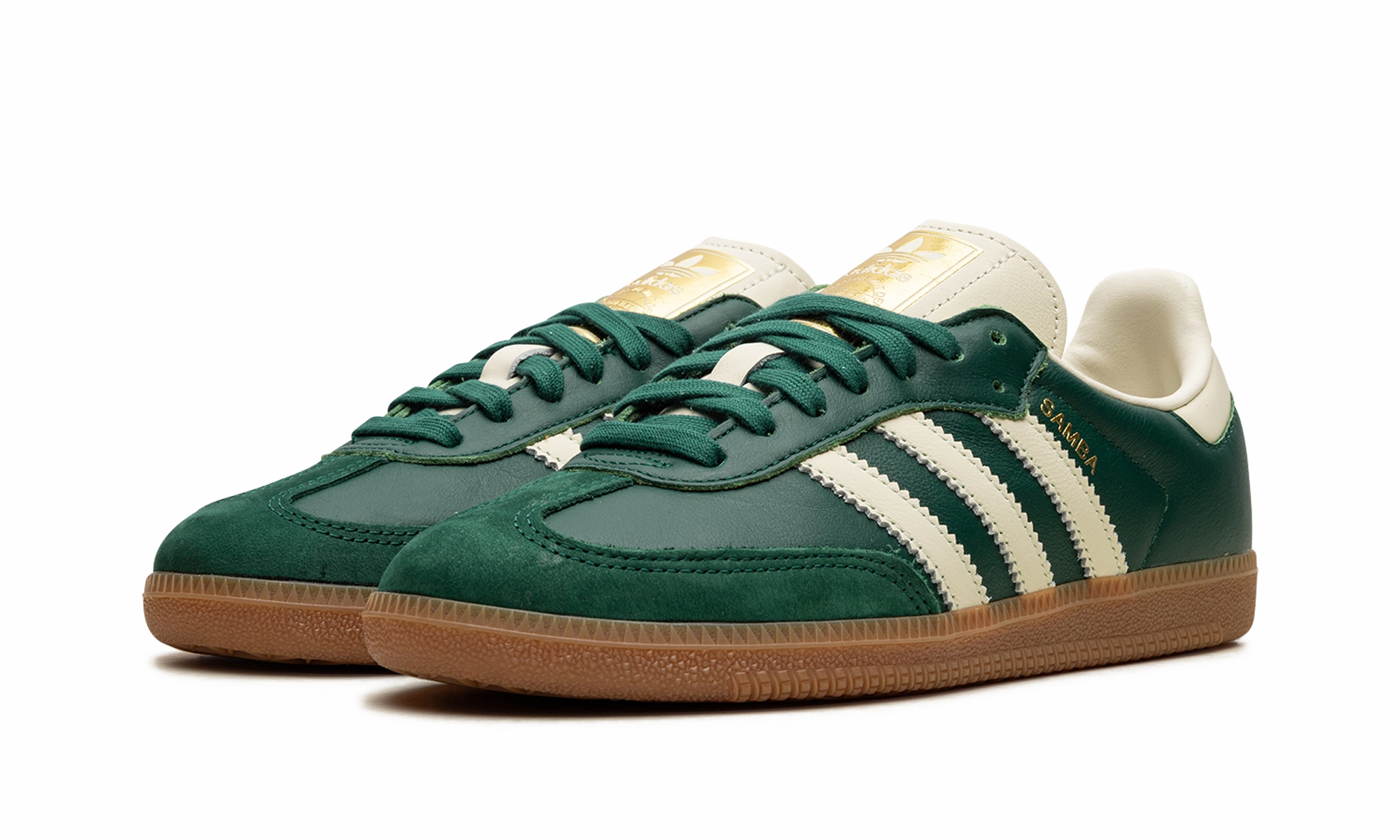 SAMBA OG WMNS "Collegiate Green" Lace Option