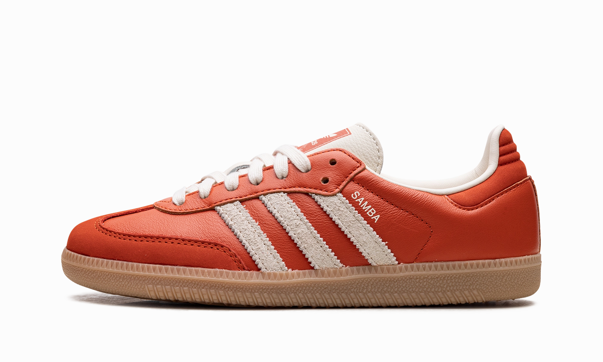 Samba OG WMNS "Collegiate Orange Cream White" Timeless Form Cloudy Hike
