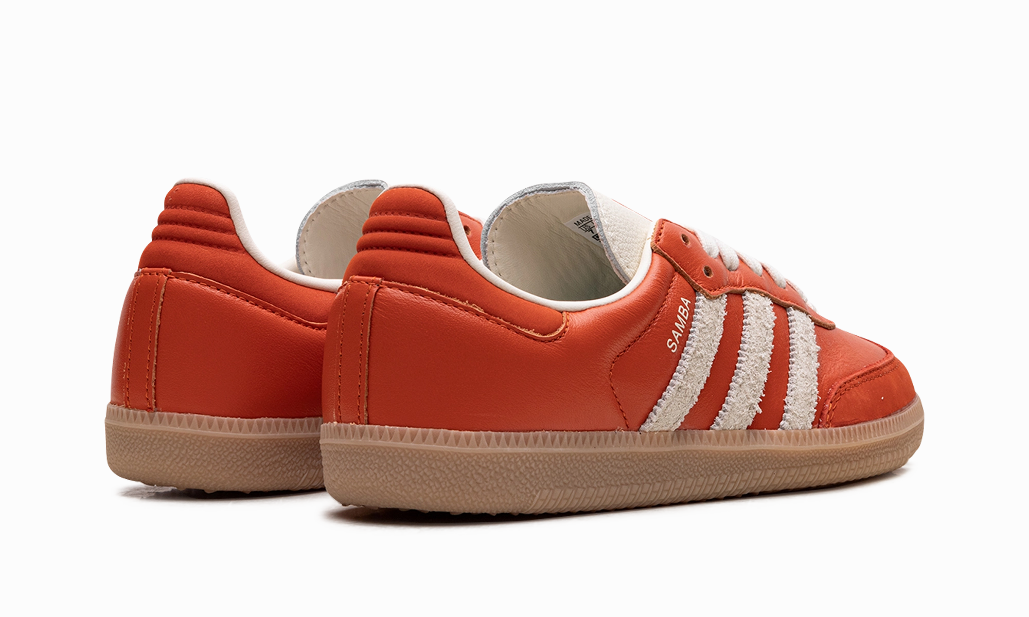 outdoor mode Samba OG WMNS "Collegiate Orange Cream White"