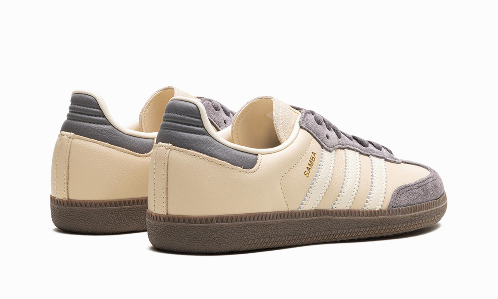 Samba OG WMNS "Crystal Sand Charcoal" Lightweight Cushioned Sole