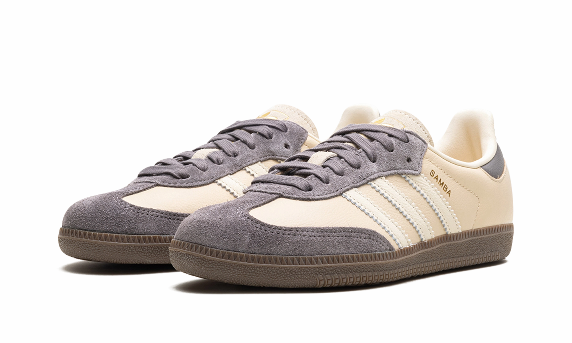Samba OG WMNS "Crystal Sand Charcoal" Work Hike Dynamic Wear