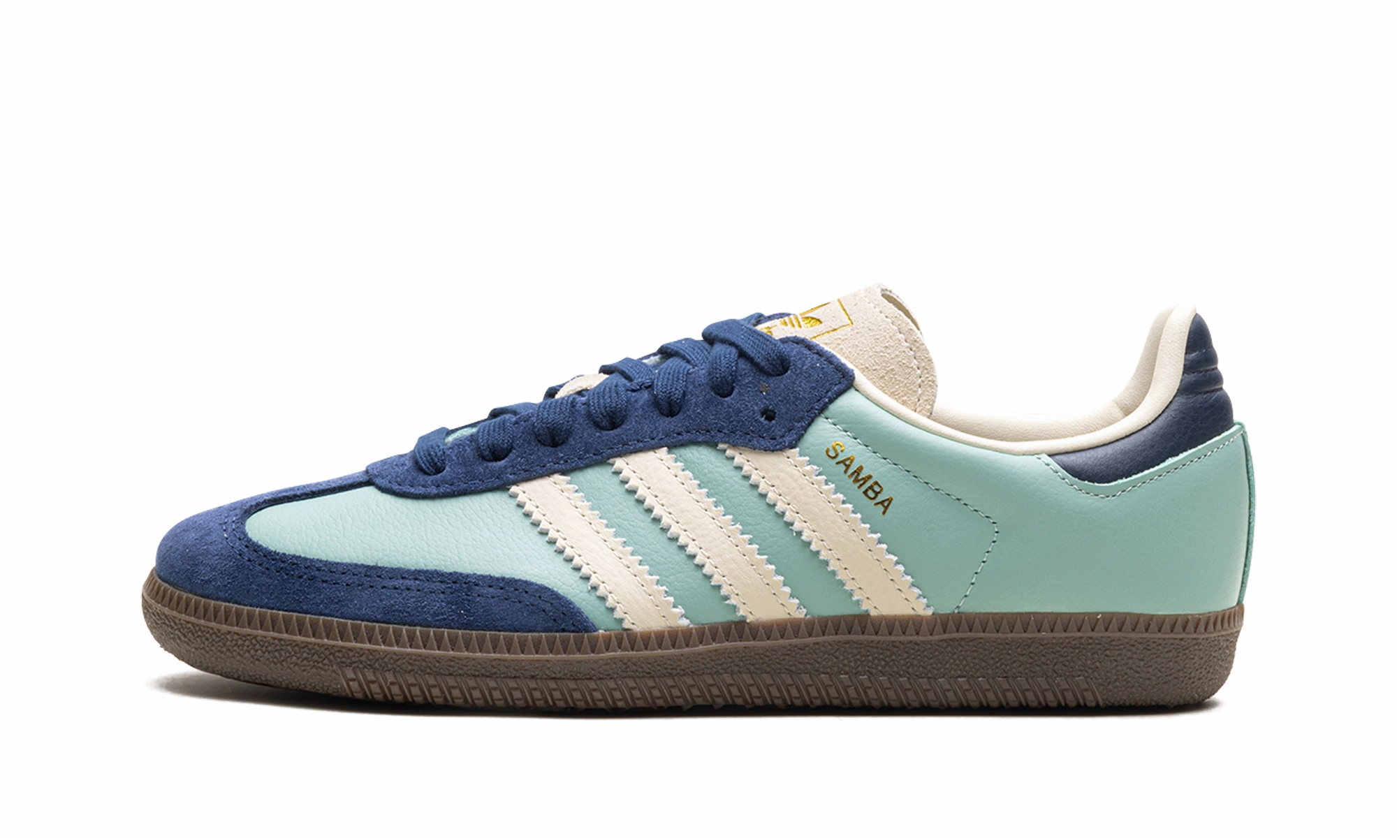 Samba OG WMNS "Hazy Green" Animal Touch Dawn Step